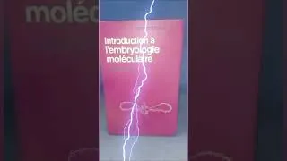 Miniature : Introduction à l'embryologie moléculaire de J.Brachet des éditions Masson et Cie.