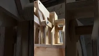 Miniature : Mécanisme de Battements d'Ailes d'Oiseau en Bois