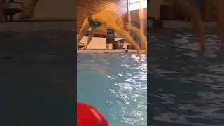 Miniature : start backstroke - swimming