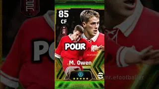 Miniature : Owen l'un des meilleurs attaquants sur efootbal 😱