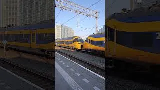Miniature : Passage d'un Intercity Direct à Hoofddorp #train #railway #netherlands