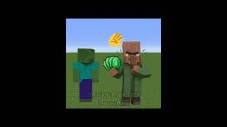 Miniature : ABSOLUTE CINEMA - THE MINECRAFT MOVIE (PT2) #youtubeshorts #minecraft #meme #villageois #golem #aura