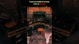 Miniature : #valheim  COMMENT AMÉLIORER la FORGE NOIRE au NIVEAU 3 (LVL MAX)