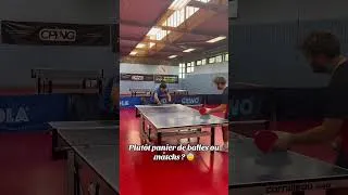 Miniature : Break the ball #tabletennis #paris #sports #pingpong #ball