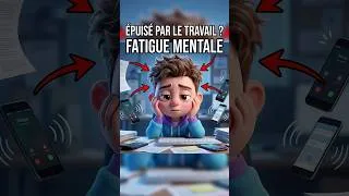 Miniature : Le secret pour ne plus finir la journée vidé #shorts #memoiredetravail