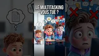 Miniature : Votre cerveau s'épuise sans que vous le voyiez #shorts #BienEtreAuTravail