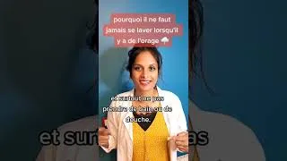 Miniature : pourquoi il ne faut jamais se laver quand il y a de l'orage ?