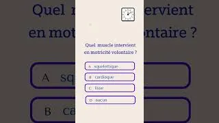 Miniature : Quiz Système Musculaire Niveau Collège