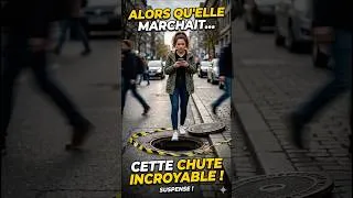 Miniature : Le sol s’ouvre sous ses pieds en pleine rue 😳💀