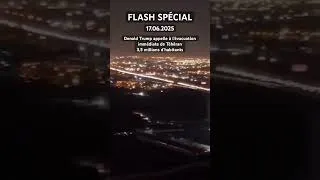 Miniature : Évacuation de Téhéran (Iran) en urgence le 17.06.2025