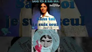 Miniature : Christian DELAGRANGE "Sans toi, je suis seul" (Vinyle 1972)