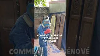 Miniature : Petite aperçu de la rénovation de cette armoire centenaire