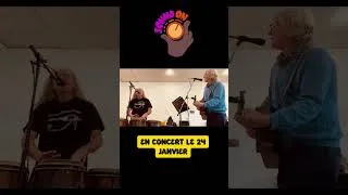 Miniature : EDAPHONE  En concert le 24 Janvier à Rachel Félix Montmorency #shorts #shortvideo