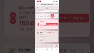 Miniature : TUTO APPLI BUDGET BY CHRIS - Épisode 10 : Comment gérer une dépense imprévue ?