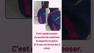 Miniature : Astuce couture : fermer un sac de sport même avec une raquette qui dépasse - Bulles de créativité