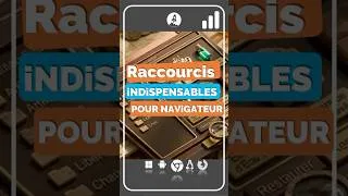 Miniature : 3 raccourcis indispensables pour aller plus vite dans votre navigateur (méthode simple)