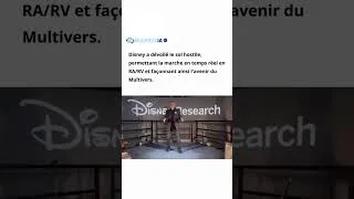Miniature : Marcher Vers le Futur : La Révolution Disney en RA/RV #shorts