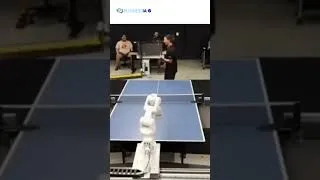 Miniature : DeepMind Réinvente le Tennis de Table avec un Robot IA de Niveau Humain #shorts