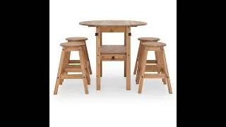Miniature : Découvrez ce set Table + 4 Tabourets - BUT