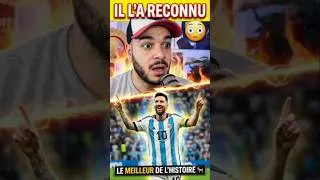 Miniature : 😳 Riles reconnaît que Messi est le meilleur joueur de l'histoire... 🐐