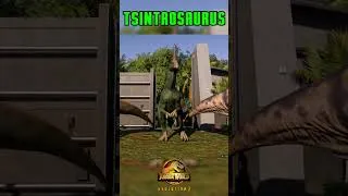 Miniature : TSINTAOSAURUS JWE comparison ! Jurassic World Evolution 3 #jurassicworldevolution3  #jurassicpark