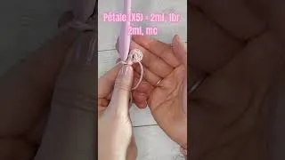 Miniature : Mini tuto crochet : mini fleurs 🌸 #bymalika #tutocrochet