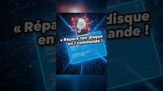 Miniature : ⚡ Une seule commande Windows pour réparer ton disque corrompu !