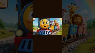 Miniature : Le Train des Animaux 🚂 Comptine pour Enfants — Apprends les Animaux en chanson ! #cartoon #baby