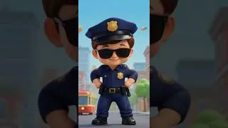 Miniature : 👮 Le policier attrapera-t-il le voleur ? #chansonenfant #cartoon #bébé#histoirepourenfants