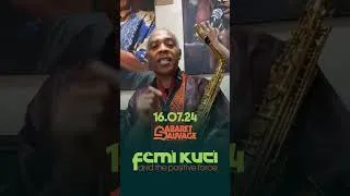 Miniature : Femi Kuti • 16 juillet • Cabaret Sauvage, Paris #concert #livemusic