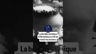 Miniature : Hiroshima, un nouveau matériau créé par la bombe atomique