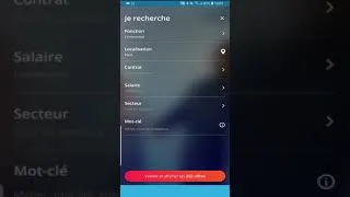 Miniature : Présentation de l’application Android Cadremploi