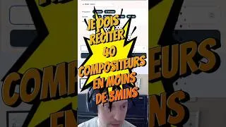 Miniature : Réciter 40 compositeurs en moins de 3 mins #apprendrelamusique #compositeurs #challenge