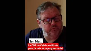 Miniature : 📣 1er mai à Calais : pour le travail, la paix et l'espoir ✊