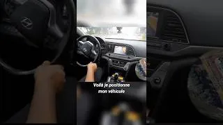Miniature : TEST DE Conduite 🚘 STATIONNEMENT EN CÔTE #short