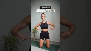 Miniature : Fais cela pour renforcer tes abdos. Le dernier c'est le pire, on est d'accord ? 🔥 #abdos #motivation