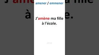 Miniature : amener emmener apporter emporter #français #apprends #apprendre