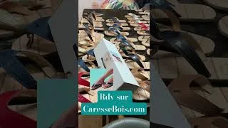 Miniature : CaresseBois LA tong en bois