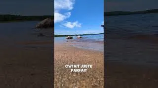 Miniature : journée au Parc régional du lac Taureau, Québec.