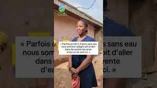 Miniature : La raréfaction de l'eau dans nos villes africaines : une véritable  gangrène.