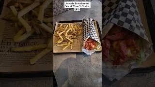 Miniature : Je teste le restaurant "Karak Time" à Stains (93).
