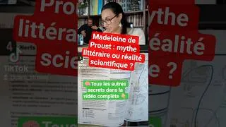 Miniature : C'est quoi "La #madeleine de #proust "?