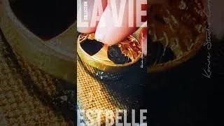 Miniature : Peinture Or sur toile #peinture #or #gold #acrylique