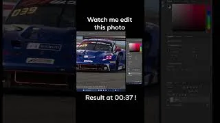 Miniature : Watch me edit a photos of a porsche gt3 cup #a6700 #camera #porsche