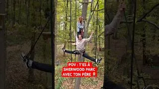 Miniature : POV : T’ES À SHERWOOD PARC AVEC TON PÈRE 🤦🏼‍♂️ #humour #papa #drôle #sketch #sœur #foret