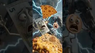 Miniature : Giant Robot Tacos Attack! 🤖🌯 @cashandtoons
