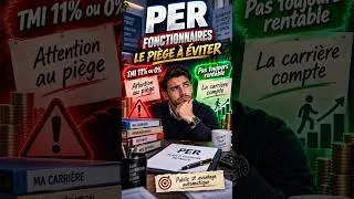 Miniature : Fonctionnaires : le PER peut être un piège⚠️#PER #Fonctionnaire #FonctionPublique #Retraite #Impots