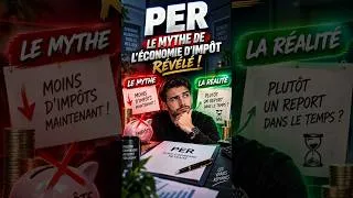 Miniature : Vous n’économisez PAS vraiment vos impôts… voici pourquoi ! 💸#PER    #Retraite  #Investissement #TMI