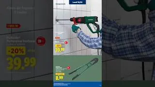Miniature : LIDL PARKSIDE ARRIVAGE BRICOLAGE DU 16/03 #lidl #parkside #bricolage #shorts