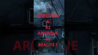Miniature : Spirit Box & K2 👉ARNAQUE ou PAS? (Enquête Paranormal)